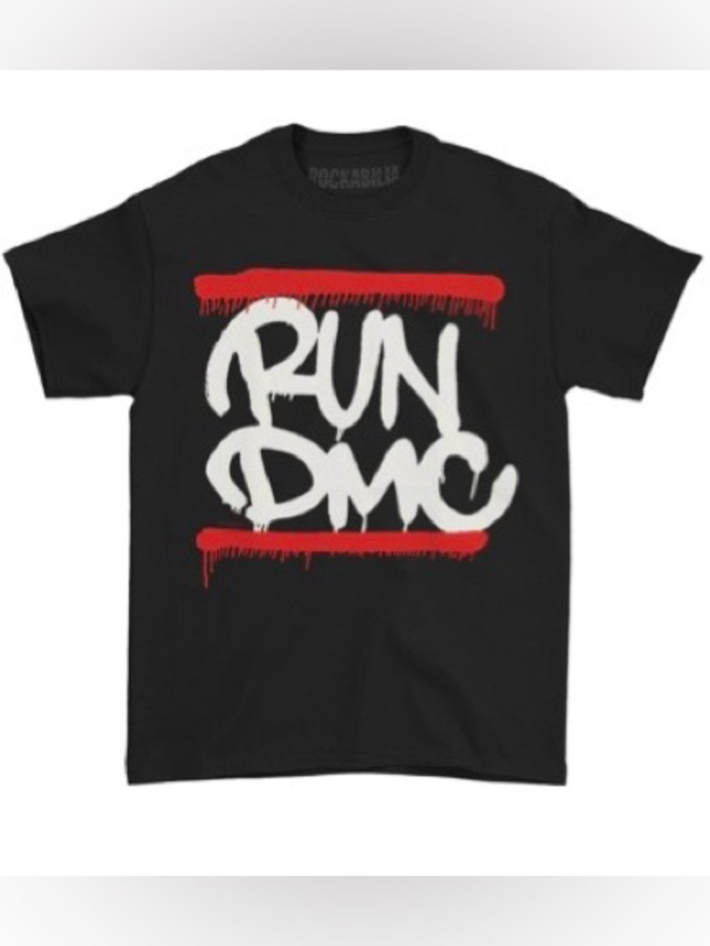 NWOT Run-DMC Dripping Logo Tee